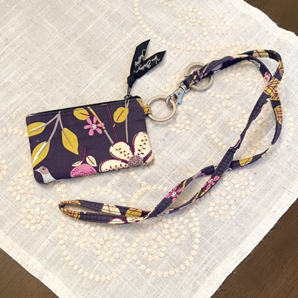 * Vera Bradley - ID holder with lanyard